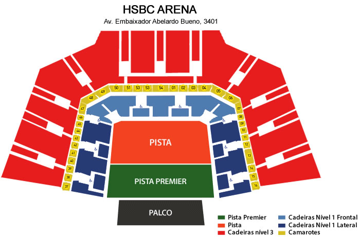 Venue - HSBC Arena | TheCureCommunity